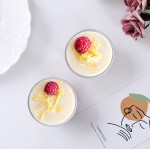 Cupcake Liners Aluminum with Lids, EUSOAR 100Pcs 5oz 125ml Aluminum Foil Muffin Liners Cups, Disposable Aluminum Foil Cupcake Baking Cups Ramekins Holders Cases Boxes Pans with Lids