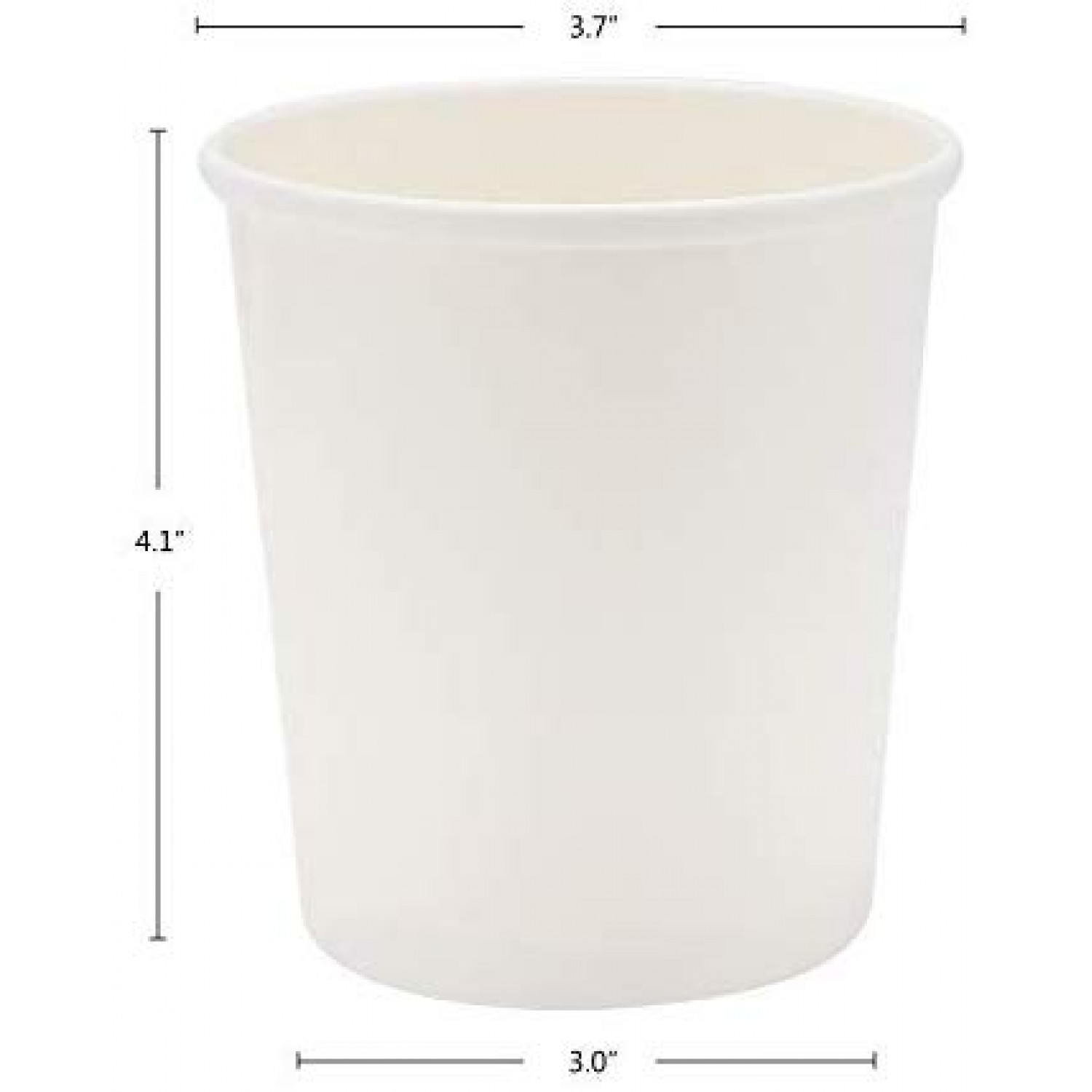 Belinlen 40 Count (16 oz) One - Pint Frozen Dessert Containers with Lids  Ice Cream Cups with Lids