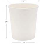 Ice Cream Containers, Eusoar 25pcs 16oz Ice Cream Freezer Containers with Lids, Pint Frozen Dessert Containers for Ice Cream, Meal Prep, Soup and Food Storage