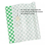 200 Count Deli Paper, Eusoar 11" x 10" Dry Wax Paper, Green Wrap Burger Sandwich Liner, Food Basket Liner for Restaurants, Churches, BBQs, School Carnivals