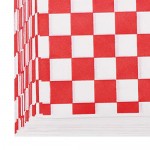 200pcs Sandwich Wrap Paper, Eusoar 11" x 10" Checkered Dry Wax Deli Paper Sheets, Grease Resistant Burger Food Basket Liner for Burrito Omelette Patties Taco, Restaurants, Churches, BBQ, Party