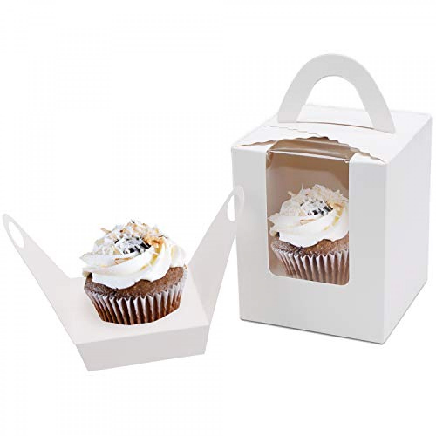 50pcs Individual Cupcake Boxes
