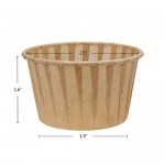 Pack of 90 Mini Cupcake Liners, Baking Paper Cups, 2.5 inch Round Shape Edge Roll Baking Liners Cups Holder for Baking Muffin and Cupcake,No Muffin Pan is needed