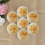 Pack of 90 Mini Cupcake Liners, Baking Paper Cups, 2.5 inch Round Shape Edge Roll Baking Liners Cups Holder for Baking Muffin and Cupcake,No Muffin Pan is needed