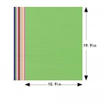 100 Sheets Tissue Paper,Eusoar 16"x 20" Gift Wrapping Paper Crafts,Art Rainbow Tissue Paper Bulk, for DIY Crafts Decorative Tissue Paper Flower Pom Pom Art Craft Floral Birthday Party Festival
