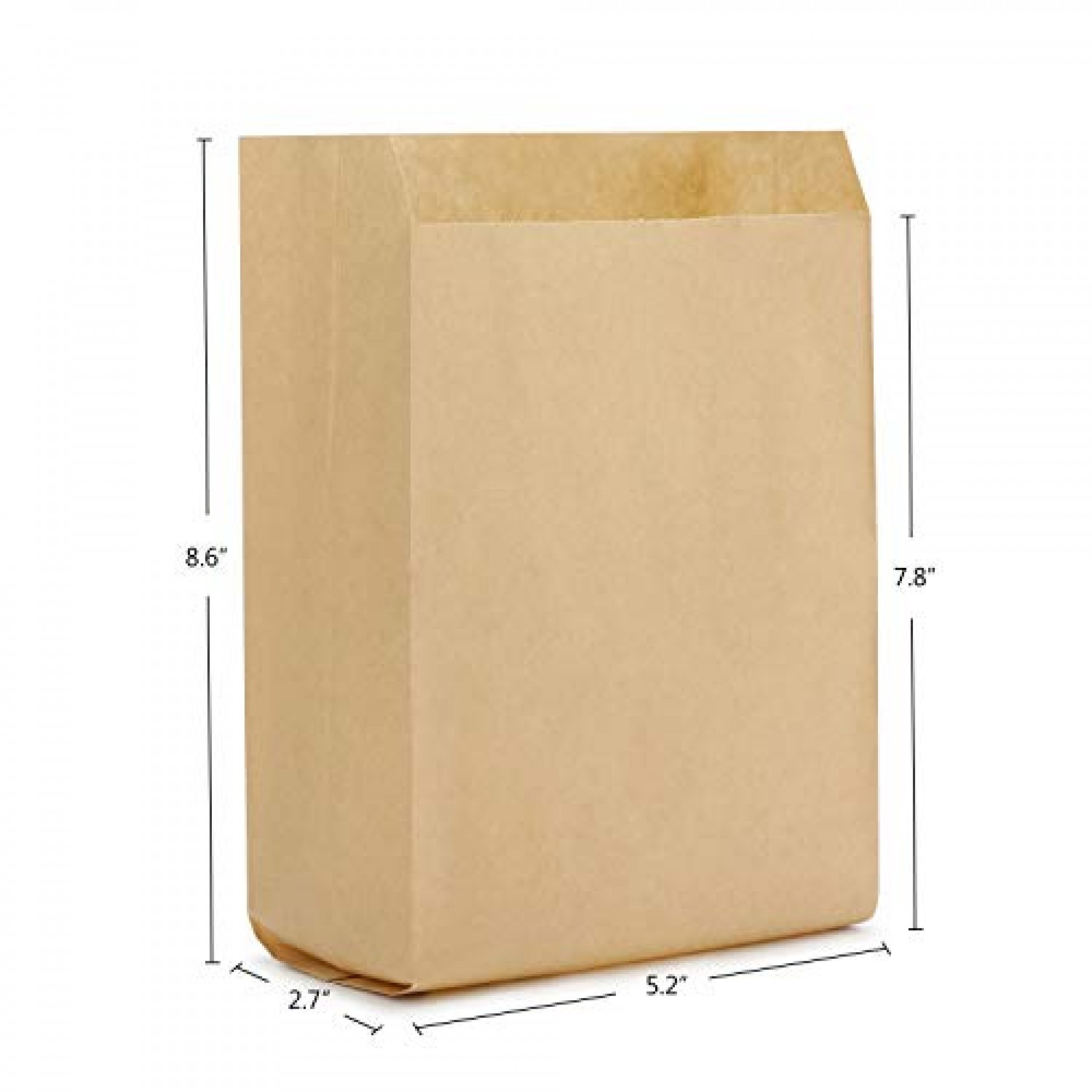 Enveloppes kraft brun 162x229cm x25 - Super U, Hyper U, U Express 