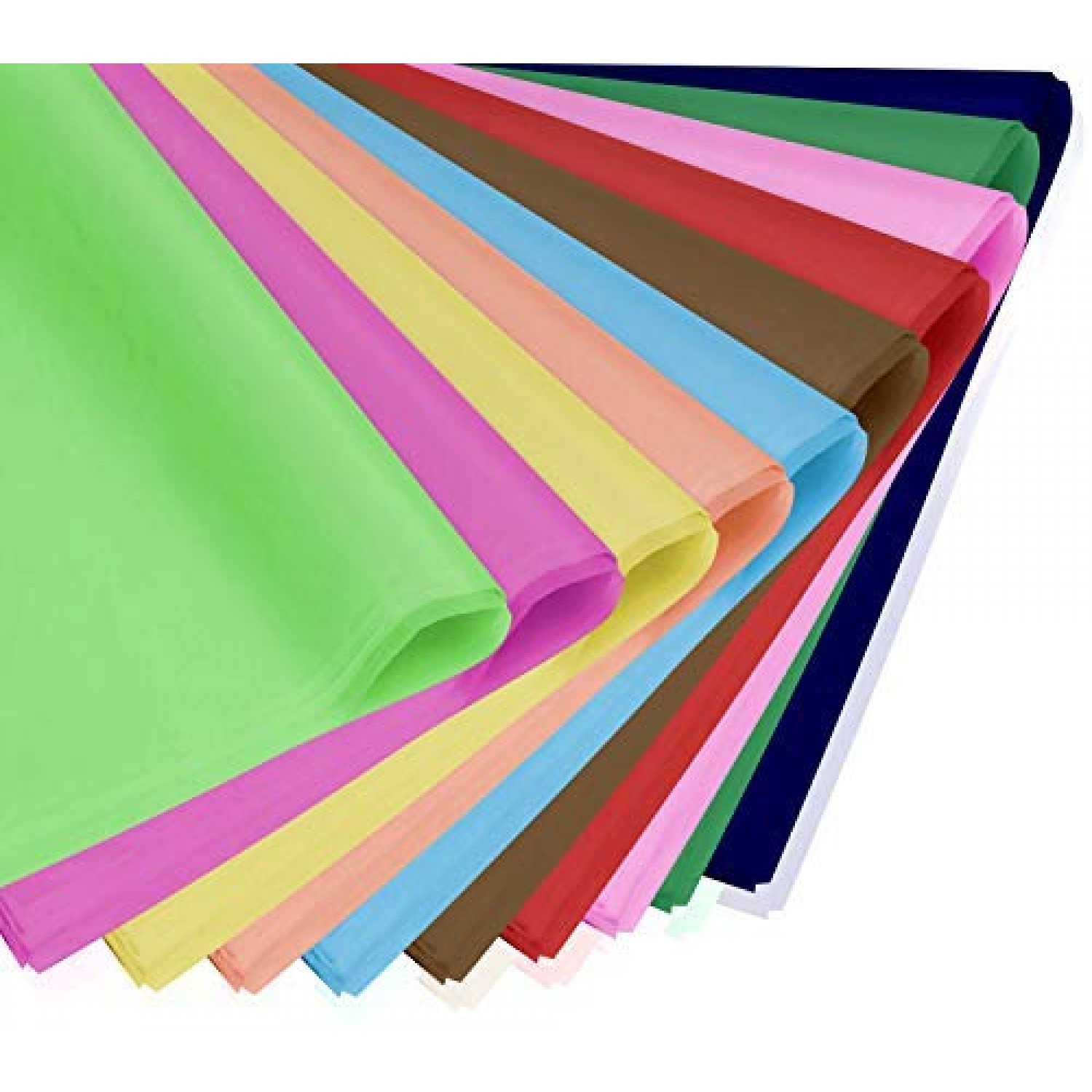 Colorful Translucent Tissue Wrapping Paper Large Size Craft - Temu