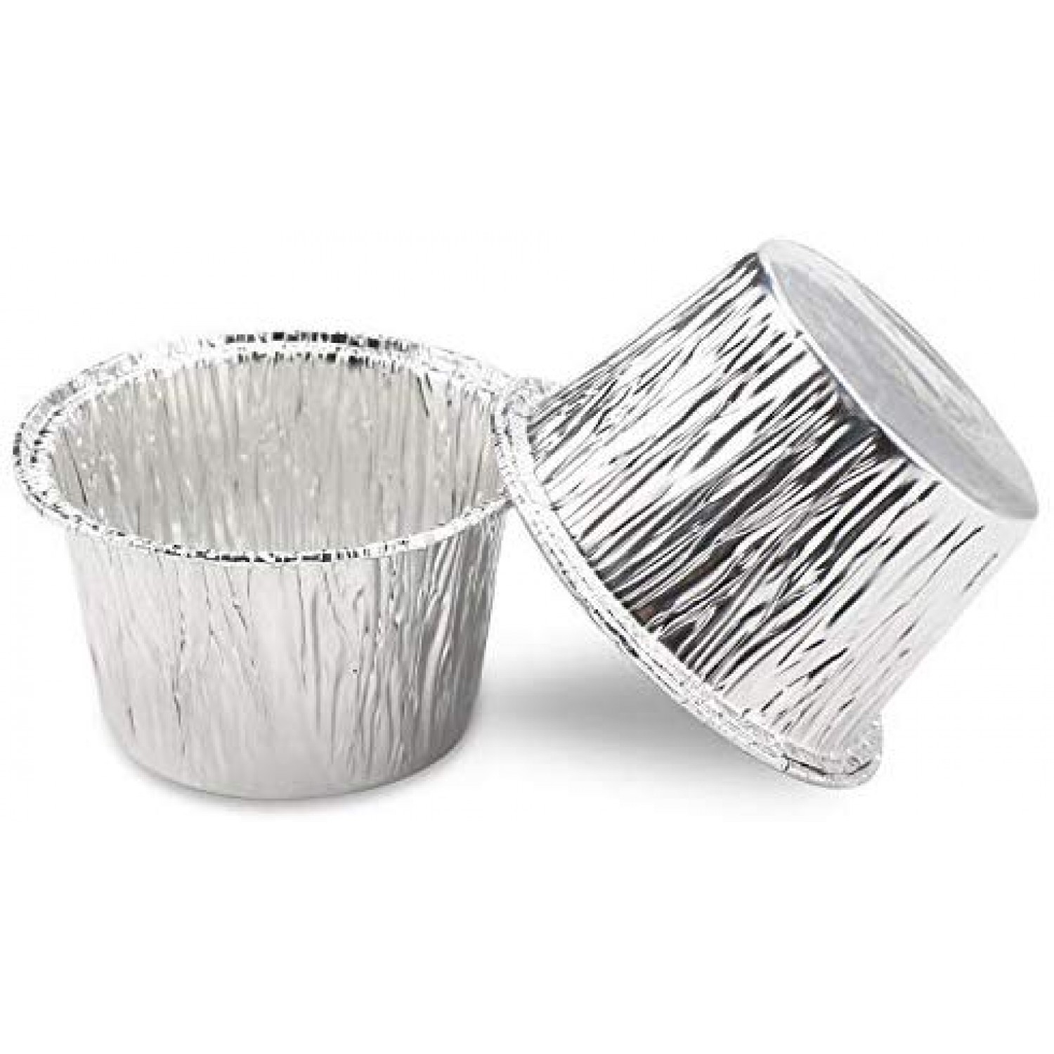 100Pcs Aluminum Foil Cupcake Baking Cups