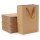 Kraft Paper Bags, Eusoar 50pcs 9.8" x 5.1" x 12.6" Brown Kraft Paper Bags with Handles, Kraft Bags, Party Bags, Retail Handle Bags, Merchandise Bags, Wedding Party Bags