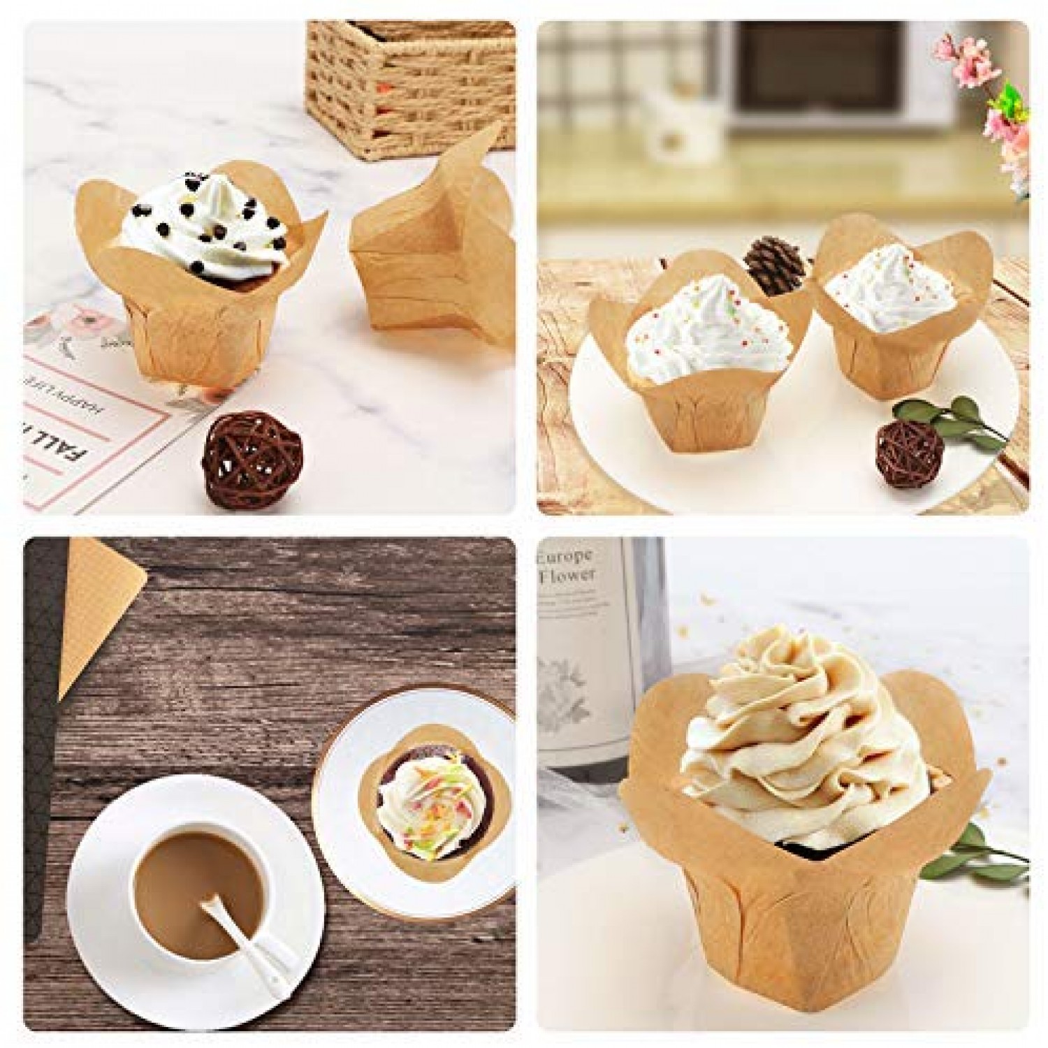 thumbnail image 2 of Tescoma Delicia Colourful Paper Baking Cups, 6 Cm, Pack Of 100 2 of 12
