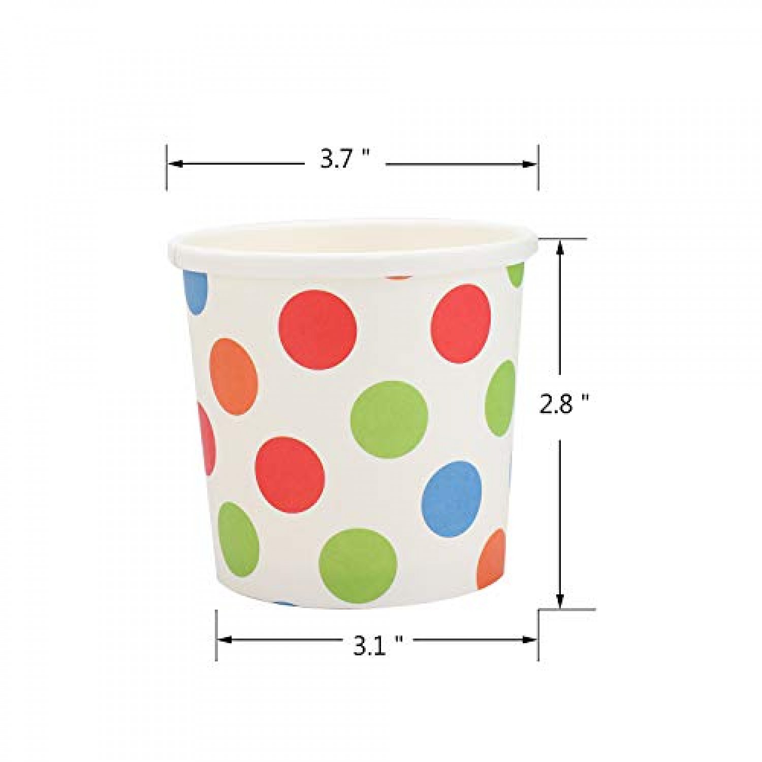 25pcs Ice Cream Containers