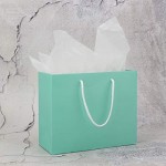 Paper Bags with Handles, Eusoar 20pcs 10.6" x 3.1" x 8.3" Kraft Paper Gift Bags, Shopping Bags with Handles, Party Favors Bags, Merchandise Bag, Retail Handle Bags, Wedding Bags