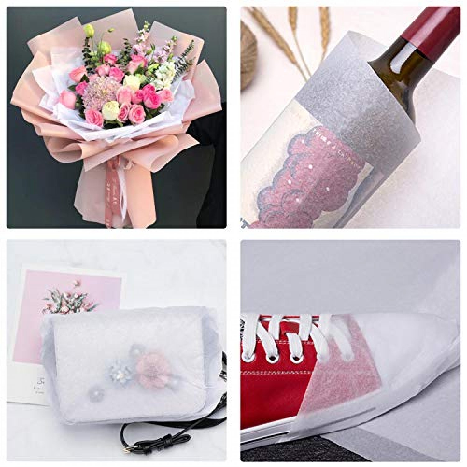 White Tissue Paper Perfect For Gift Wrapping Birthdays - Temu