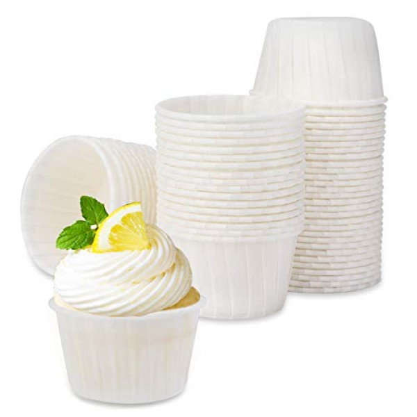 Cupcake Muffin Liners, Eusoar 60pcs Disposable Cupcake ramekins, Paper Cupcake Baking Cups, Little Baking Cups, Cupcake Ramekin Holder Cups, Ramekins for Baking