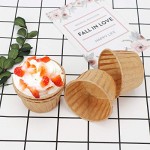 Muffin Liners, Eusoar 60pcs Disposable Cupcake Ramekins Cups, Cupcake Baking Cups, Little Paper Cups, Cupcake Ramekin Holder Cups, Ramekins for Baking