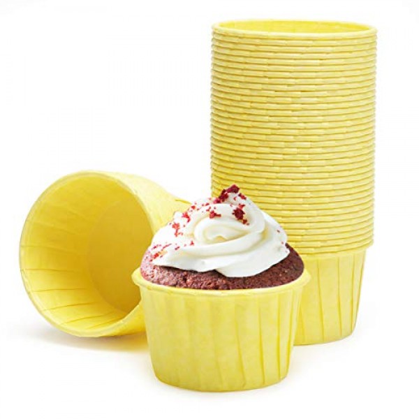 Cupcake Liners, Eusoar 50pcs 3.5oz Muffin Liners, Cupcake Baking Cups, Christmas Cupcake Liners Wrappers, Cupcake paper, Paper Cupcake Liners holder, Disposable Ramekins, Muffin Pan Baking Cups