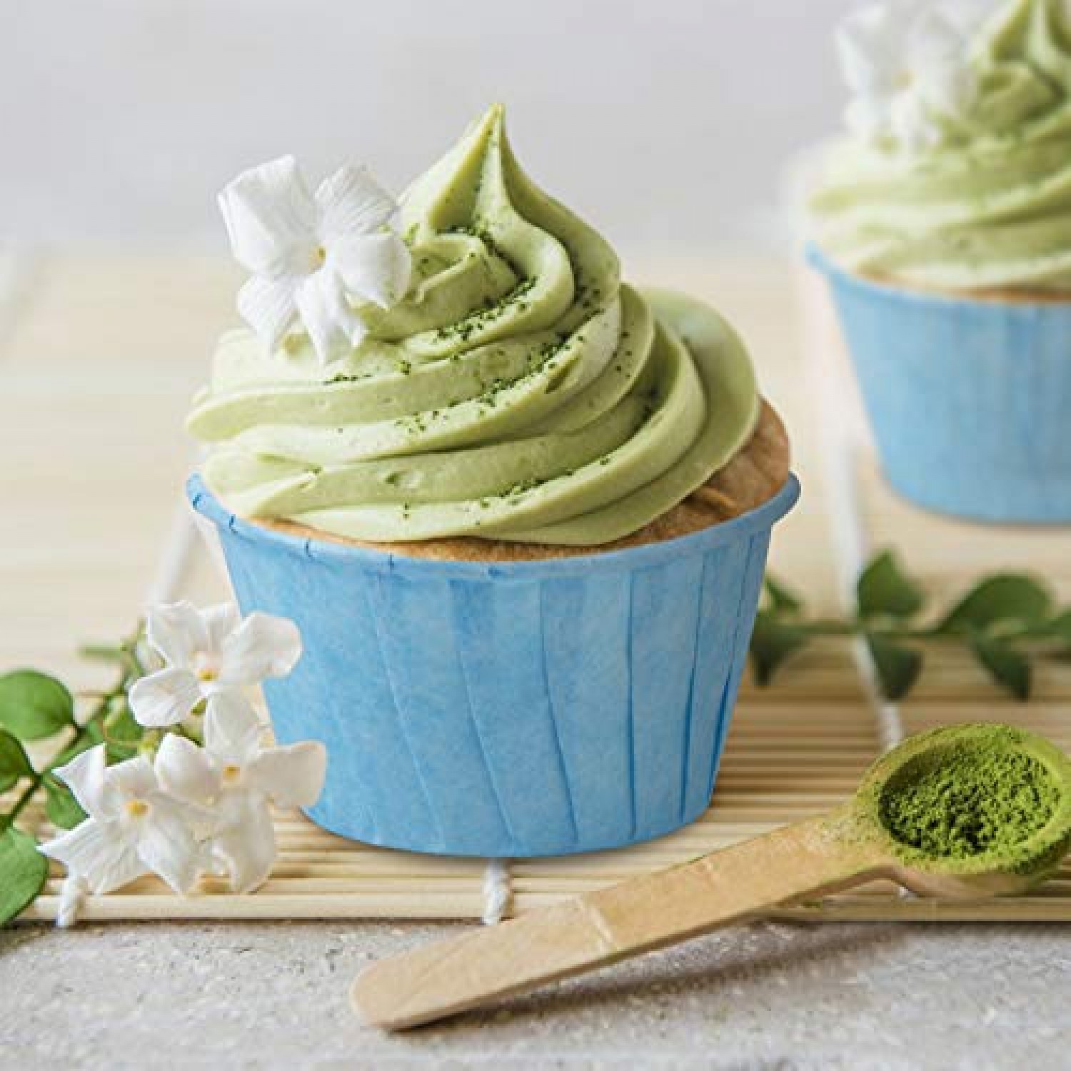 50pcs Cupcake Liners Green