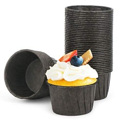 Cupcake Paper Baking Cups, Eusoar 50pcs 3.5oz Cupcake Liners, Christmas Muffin Cupcake Liners, Cupcake Wrappers, Cupcake paper, Paper Cupcake Liners Holder, Disposable Ramekins, Muffin Pan Baking Cups