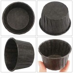 Cupcake Paper Baking Cups, Eusoar 50pcs 3.5oz Cupcake Liners, Christmas Muffin Cupcake Liners, Cupcake Wrappers, Cupcake paper, Paper Cupcake Liners Holder, Disposable Ramekins, Muffin Pan Baking Cups