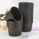 Cupcake Paper Baking Cups, Eusoar 50pcs 3.5oz Cupcake Liners, Christmas Muffin Cupcake Liners, Cupcake Wrappers, Cupcake paper, Paper Cupcake Liners Holder, Disposable Ramekins, Muffin Pan Baking Cups