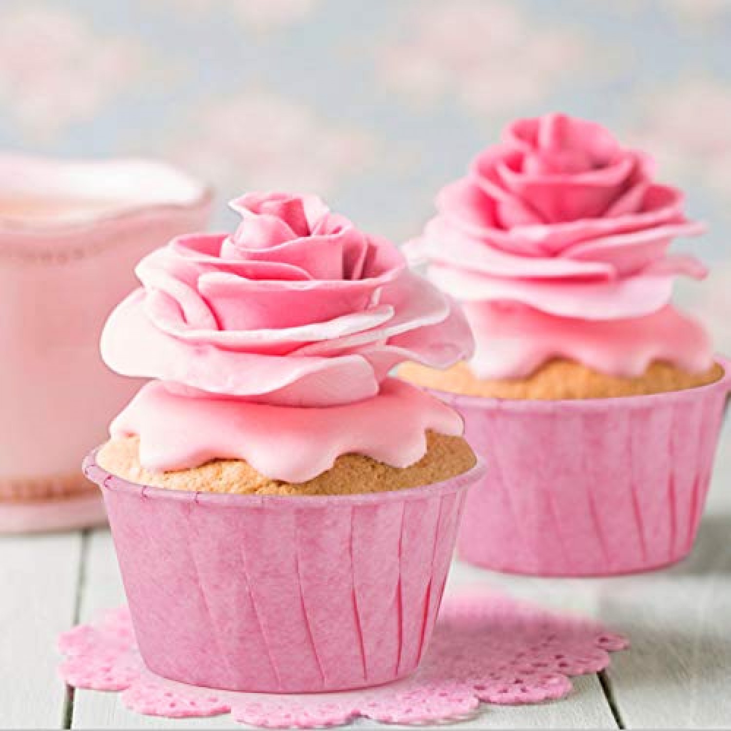Pink Ouneed ® Liner Baking Cup Muffin 50pcs Lace Laser Cut Cupcake Wrapper Liner Baking Cup Muffin 