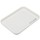 EUSOAR 1Pack Plastic 13.7" x 10.6" Large White Serving Tray- Reusable Rectangle Serving Platters for Cookie, Muffin Cake , Snack, Dessert, Fruit Party Food Display 